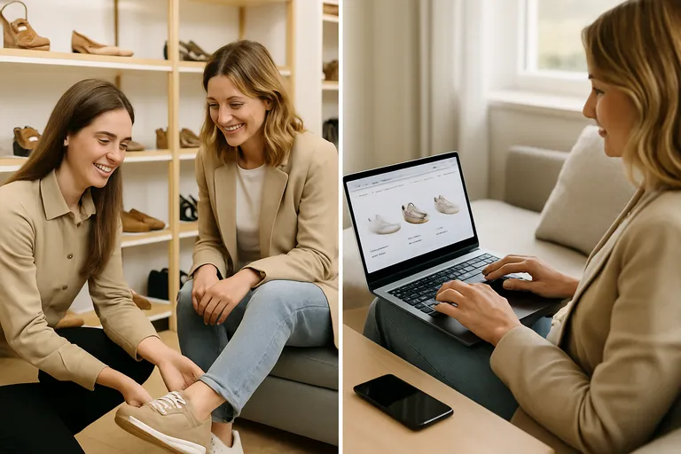 Services in de winkel en online