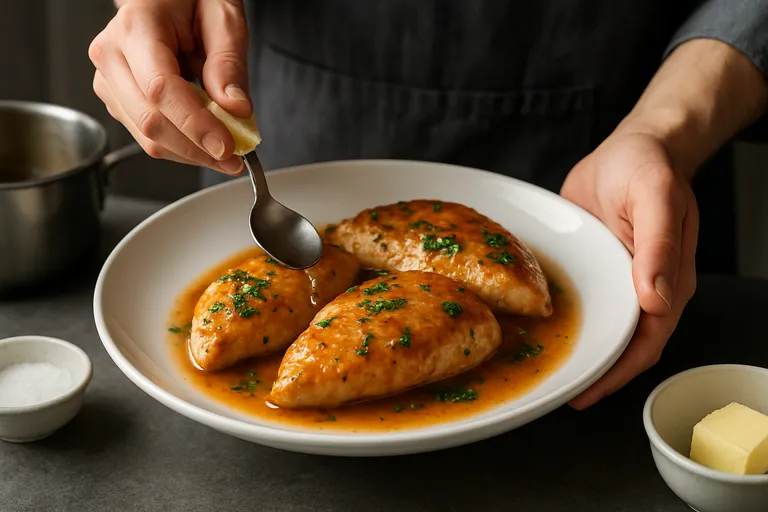 Afwerking, presentatie en serveren