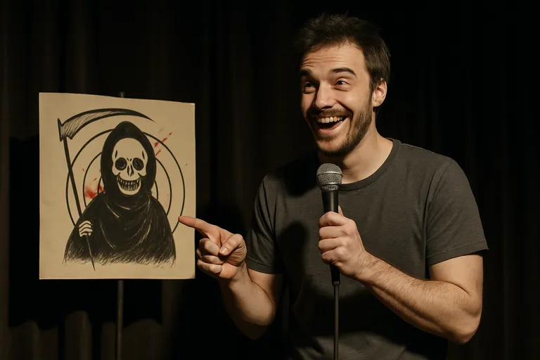 Dark humor maken en delen