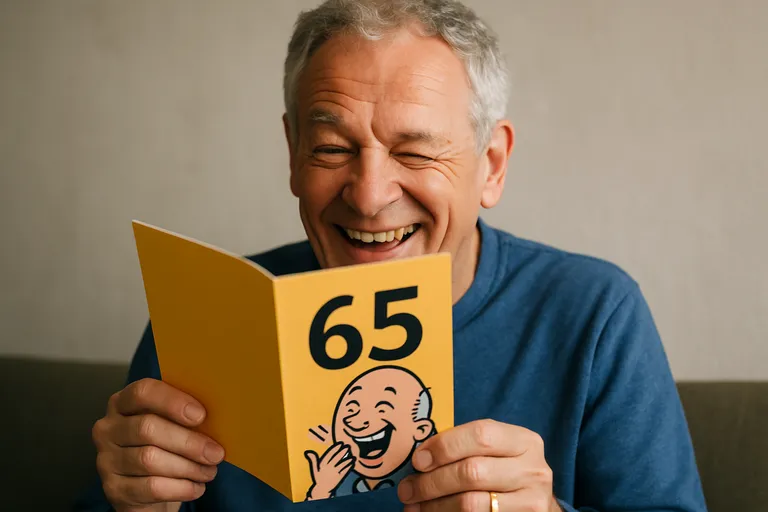 Grappige felicitaties en teksten voor 65 jaar man humor