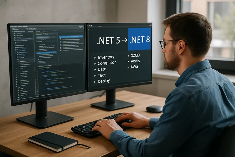 Migreren van .net 5 naar een moderne .net-versie